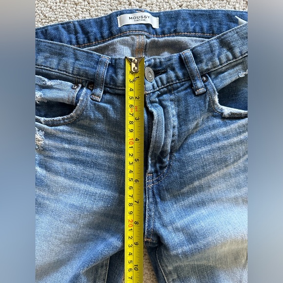 Moussy Vintage Cropped Jeans - Picture 4 of 6